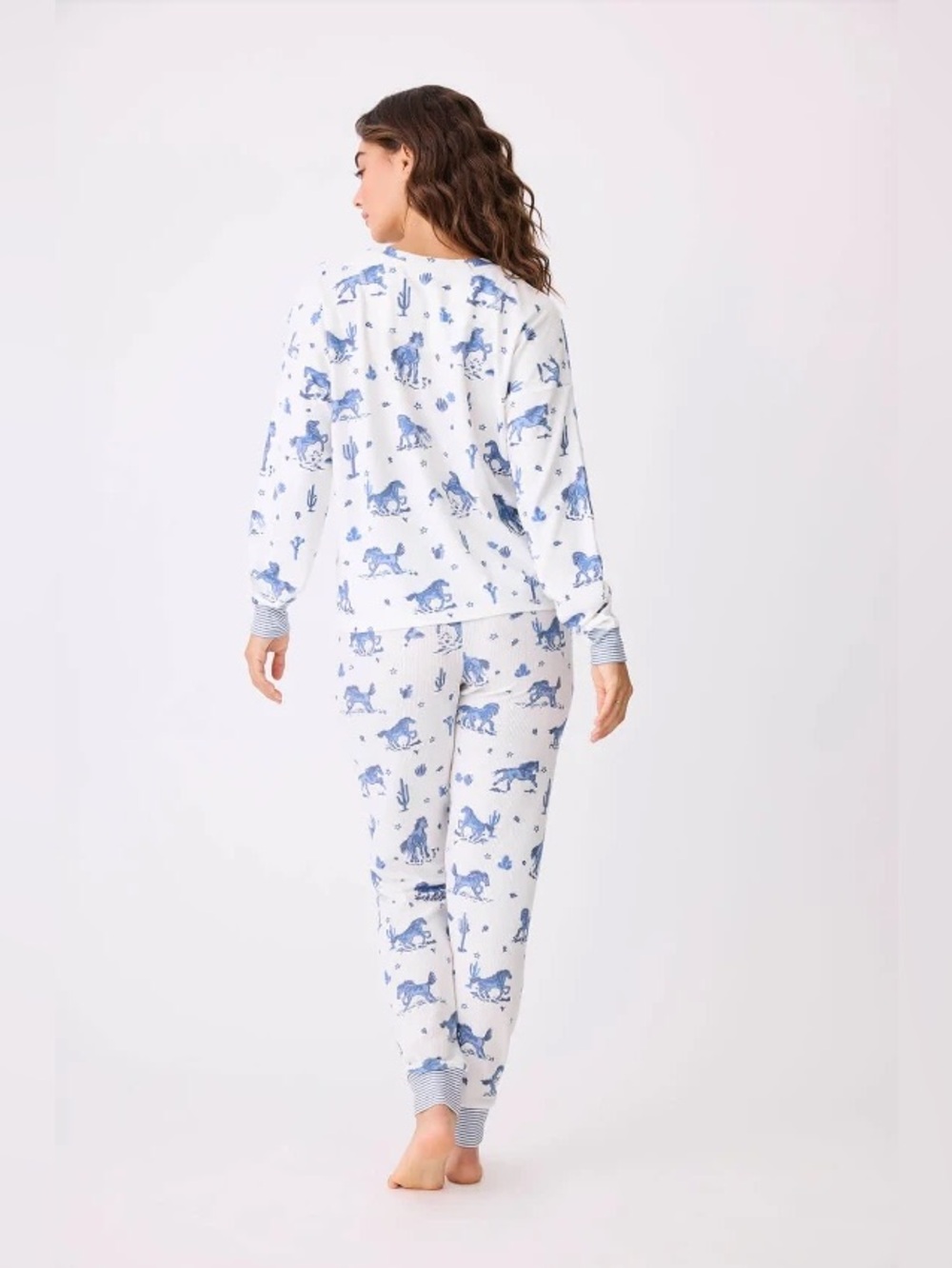PJ Salvage Desert Daze Long Sleeve Pajama Set - Picture 9 of 9